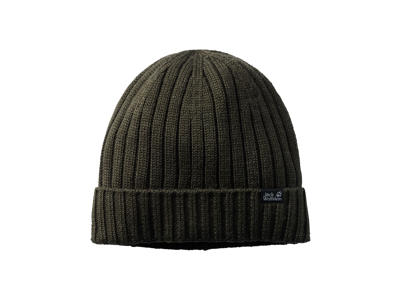 Jack Wolfskin Stormlock Rip Knit Cap - Hue Vindtæt - Mørke Grøn - OS