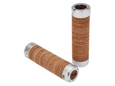 Håndtag Brooks Plump grips brun læder sæt