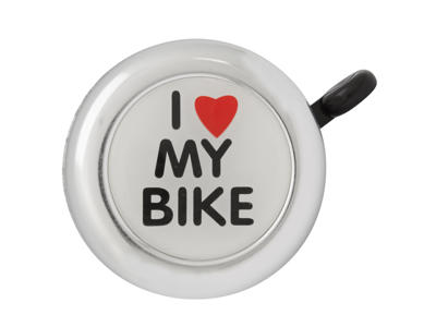Atredo - Ringeklokke - I love my bike - Blank