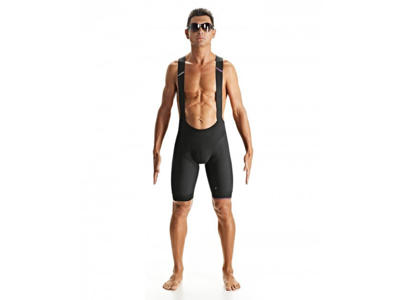 Assos T.tiburuShorts_S7 - Bib cykelshorts med pude - Sort