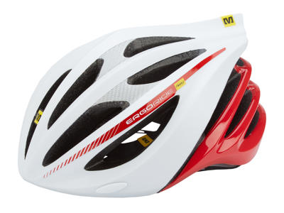 Cykelhjelm Mavic Plasma - Hvid/rød