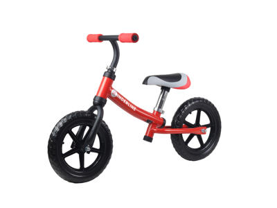 Kinderline II - Løbecykel - Med 12" EVA foam dæk - Rød