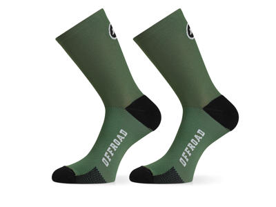 Assos XC Socks - Cykelstrømpe - Grøn
