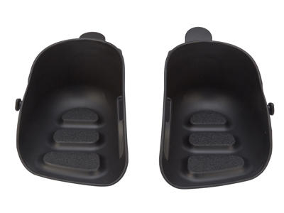 Fodstøtte Thule Yepp til Maxi barnestol bag - sort