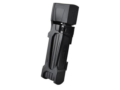 Etook - ET480 - Foldelås - 4 mm - 75 cm lang - Med 2 nøgler - Sort
