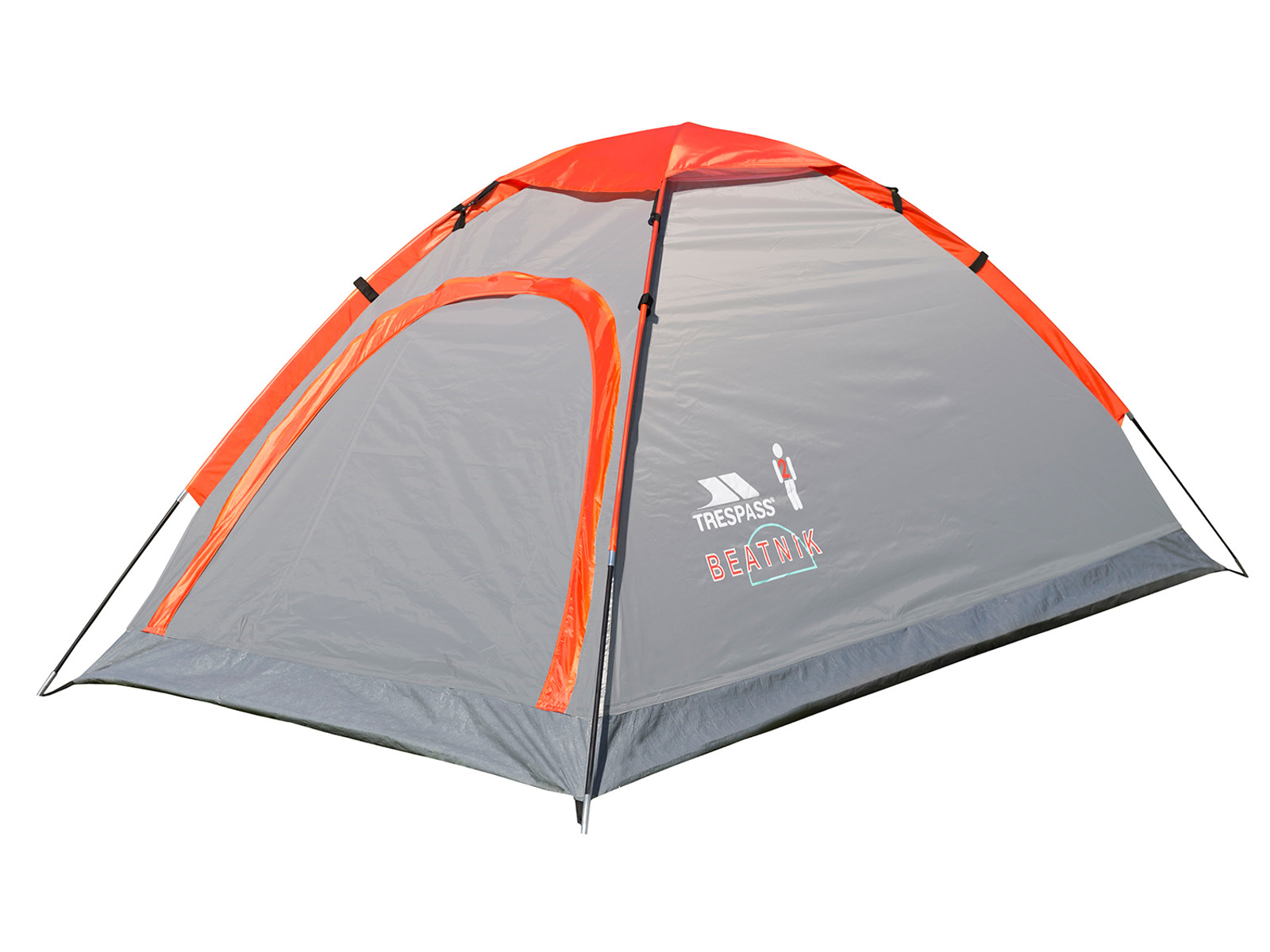 Trespass Beatnik 2 personers tält Grått (SEK 419,00) Trespass Caterthun 4 tält | Fruugo SE