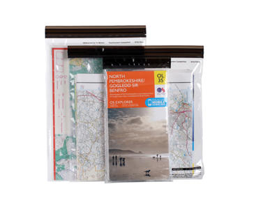 LifeVenture DriStore LocTop Bags - Vandtæt kortmappe - 3 stk