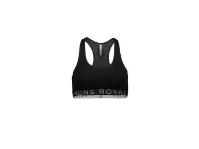 MONS ROYALE Sierra - Sports BH i merionuld - Dame - Sort