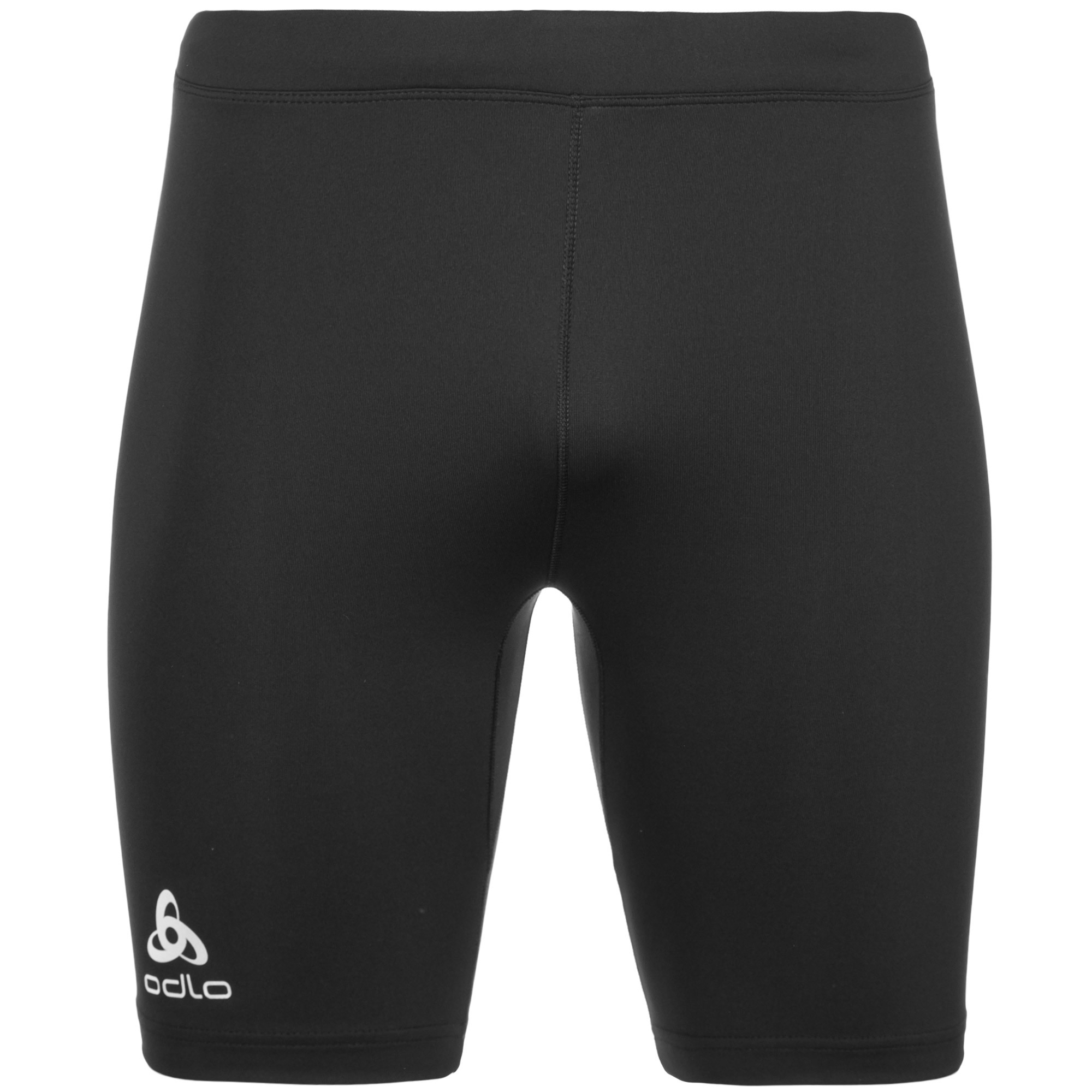 Odlo - Sliq Active Run | Trousers Odlo herre tights korte - Sliq Active Run - Sort | Trousers