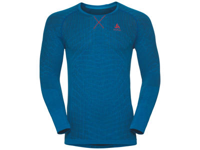 Odlo - Evolution light Blackcomb - Løbebluse - Herre - Blå