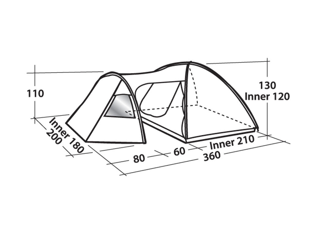 Easy Camp Eclipse 300 Tält 3 Personer Grön (SEK 1 047,00) Easy Camp Eclipse 300 Tält 3 Personer Grön (SEK 1 047,00)
