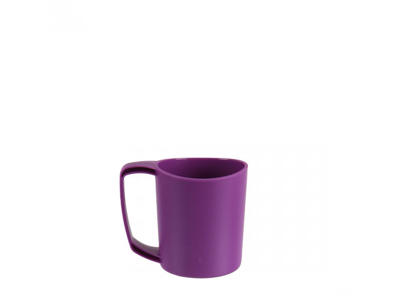 LifeVenture Ellipse Plastic Camping Mugs - Letvægts Krus - Lilla