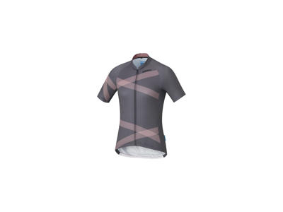 Shimano Team - Cykeltrøje Dame med korte ærmer - Grå