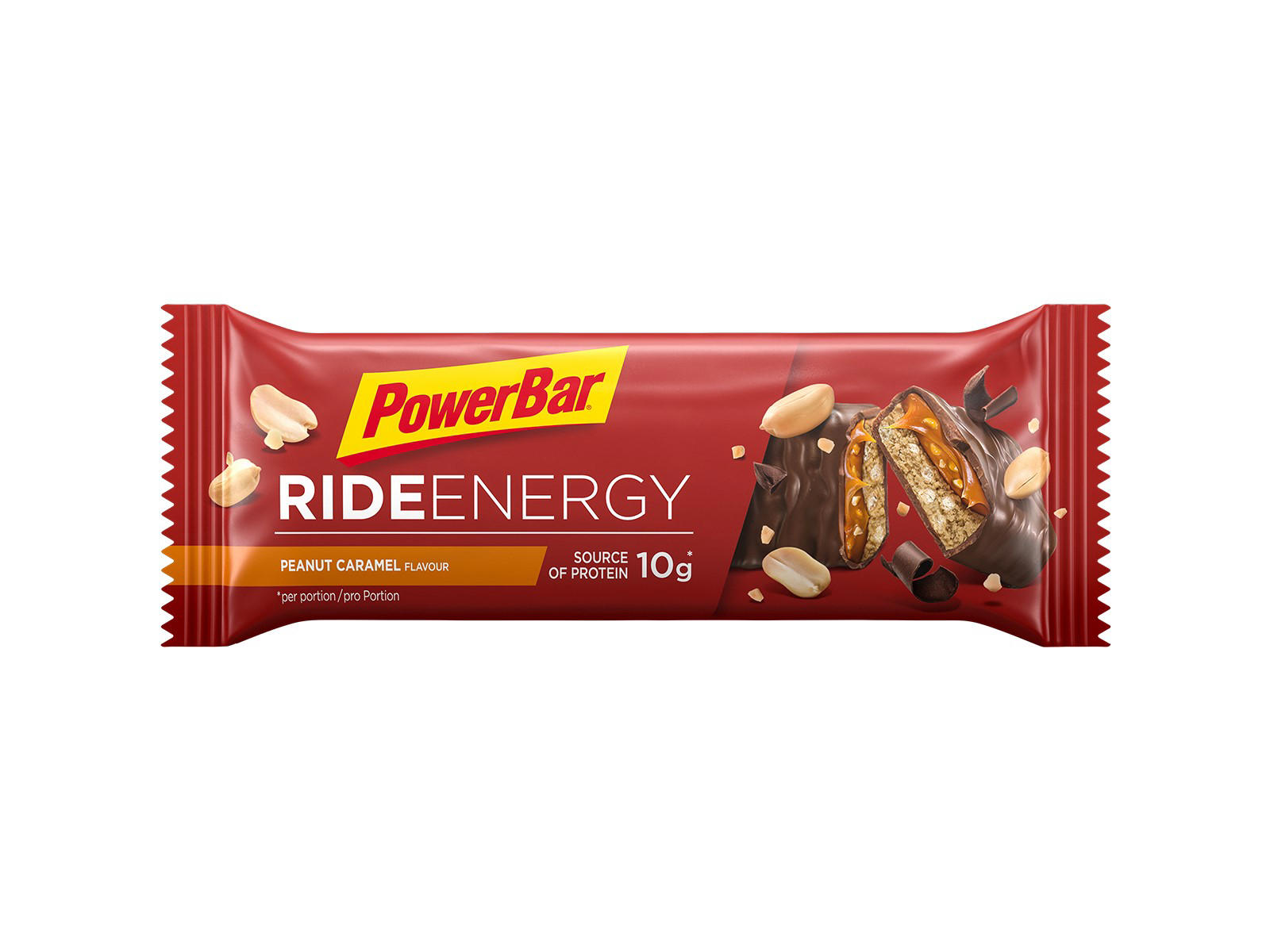 Powerbar Ride Peanut caramel +magnesium 55 gram (DKK 20,00)