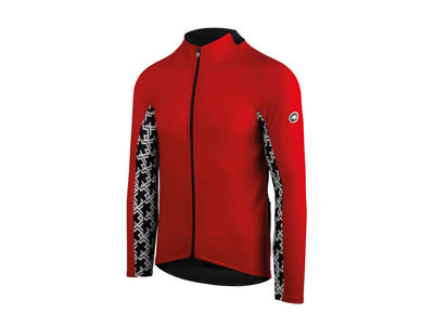 Assos Mille GT Spring Fall LS Jersey - Cykeltrøje m. lange ærmer - Rød