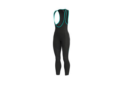 Alé Klimatik Klimawind DWR - Bibtights Dame med seler og indlæg - Sort