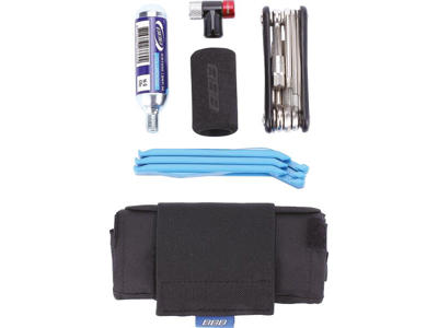 BBB - Toolpack - Sadeltaske m/Co2 pumpe, dækjern, minitool