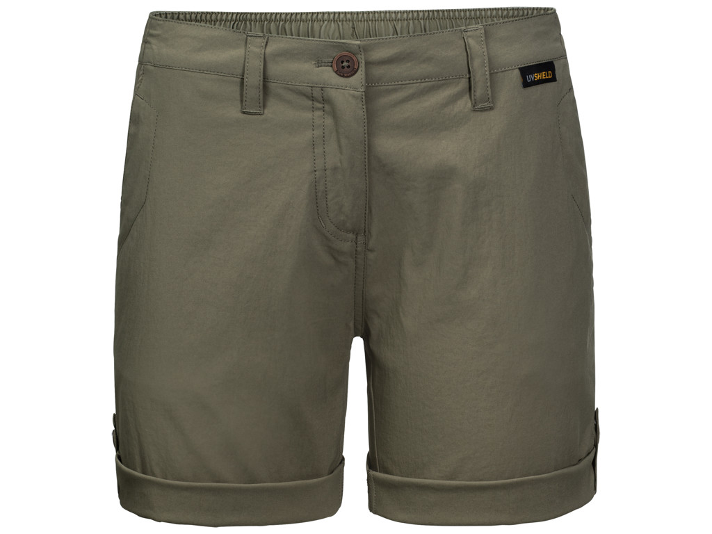 Jack Wolfskin Desert Shorts - Dame Str. 42 - Woodland green thumbnail