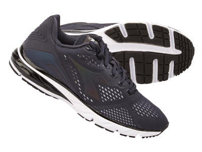 Diadora Mythos Blushield Hip 3 W - Løbesko Dame - Grå/Sort