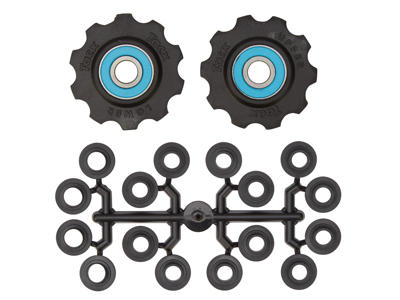 Tacx pulleyhjul med 10 tænder - Med keramiske lejer og teflon