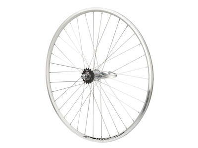 Atredo - Baghjul - 700C - 1 gear - Fodbremse - Sølv