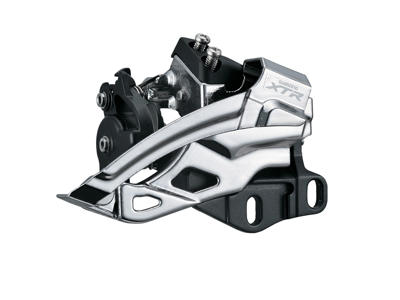 Shimano XTR - Forskifter FD-M985 til 2 x 10 gear til krankboks montering