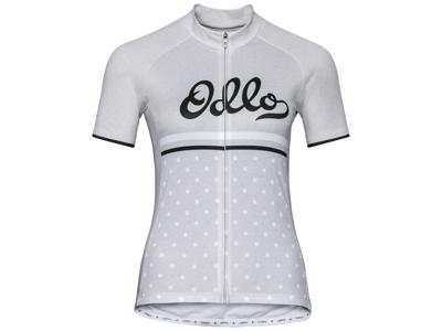 Odlo Element Print - Cykeltrøje med korte ærmer - Dame - Grå