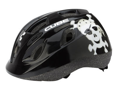 Cube Kids Skull - Børnecykelhjelm - Sort - Str. 48-52