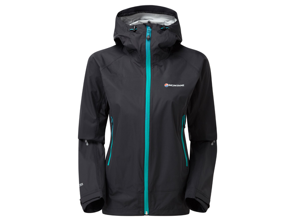 Montane Womens Atomic Jacket - Skaljakke Dame - Sort - 44 thumbnail