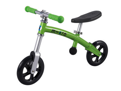 Micro G-Bike Light - Løbecykel - Green - Aluminium