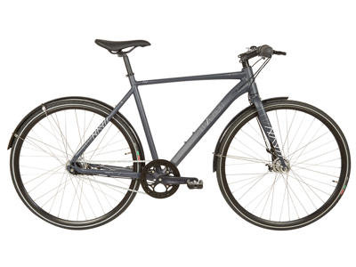 Micado Sport - City Bike - Herre - 7 gear - Rullebremser - Matgrå/blå - 60cm