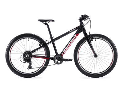 Eightshot X-Coady 24 SL - MTB Børnecykel 24" - Sort/rød/hvid