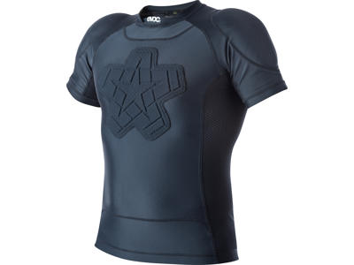 EVOC Enduro - T-shirt med skudre- og brystbeskyttelse - Str. S - Sort