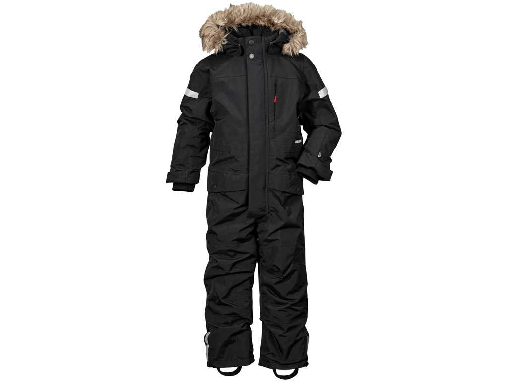 Didriksons Björnen Kids Coverall - Flyverdragt - Sort - Str. 80 thumbnail