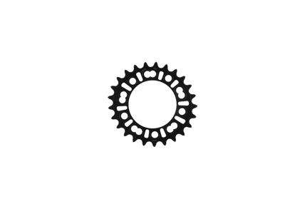Klinge 26T Rotor Sort