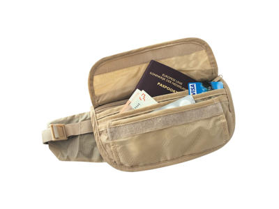 TravelSafe Skin Waist Pouch - Pengebælte - Sandfarvet