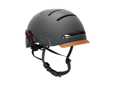 Witt by Livall - Interactive Cykelhjelm med lys og blinklys - Graphite black