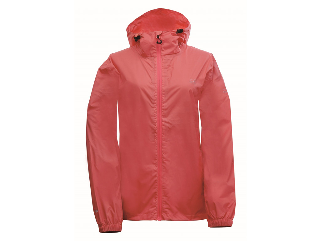 2117 Of Sweden Vedum Rain Jacket - Dameregnjakke - Koral - str. 36 thumbnail