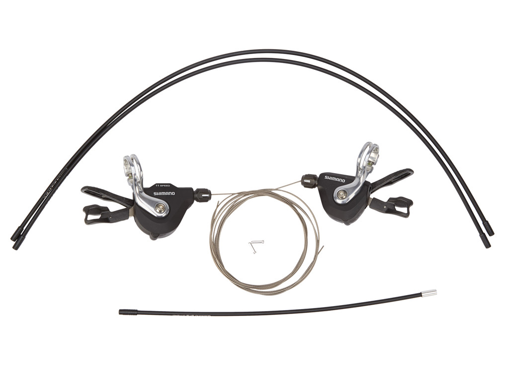 Shimano S700 - Skiftegrebsæt til fladt styr - 2x11 gear - SL-RS700 Billede af Shimano S700 - Skiftegrebsæt til fladt styr - 2x11 gear - SL-RS700