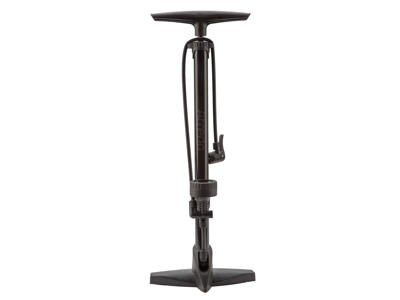 Atredo - Fodpumpe med manometer - 11 bar/160 psi - Sort