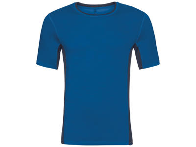 Odlo - Natural + Ceramiwool light Suw Top - Running t-shirt - Herrar - Blå
