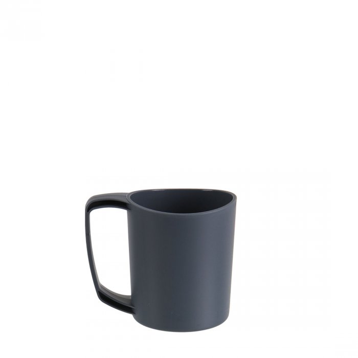 Lifeventure - Ellipse Plastic Camping Mugs Letvægts Gråsort | Transport og opbevaring > Tilbehør LifeVenture Ellipse Plastic Camping Mugs - Letvægts Krus - Gråsort | Transport og opbevaring > Tilbehør
