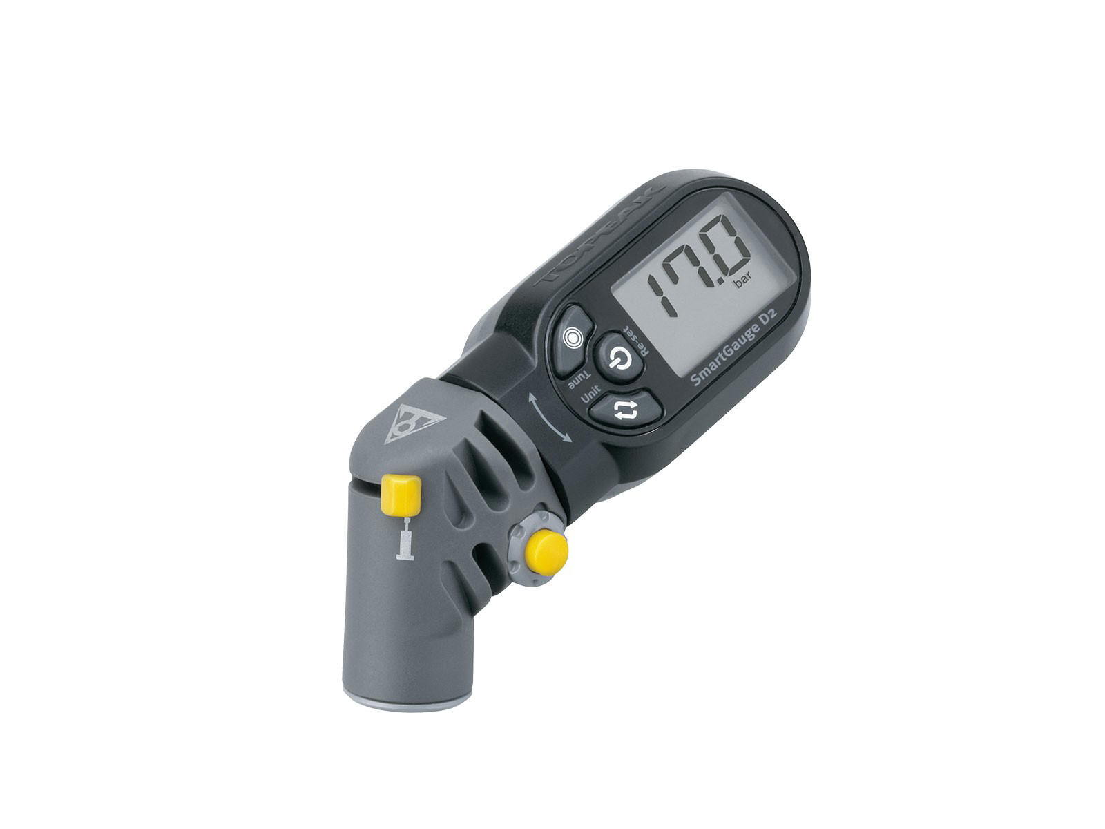 Topeak SmartGauge D2 Elektronisk Trykm ler 17 Bar 250 Psi