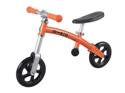Micro G-Bike Light - Løbecykel - Aluminium - Orange