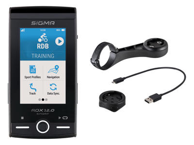 Sigma ROX 12.0 Sport - Cykelcomputer med GPS - Grå