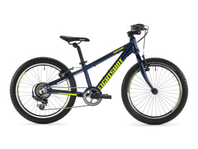 Eightshot X-Coady 20 - MTB Børnecykel 20" - Blå/grøn