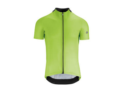 Assos Mille GT Short Sleeve Jersey - Cykeltrøje - Hi-Vis Grøn - Str. XL
