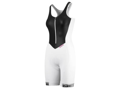 Assos tB.laalalai - Dame cykelshort ink top - Hvid/Sort