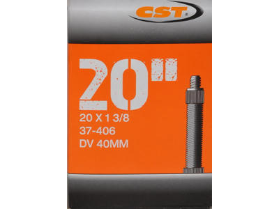 CST Slange - 20 x 1 3/8" - Almindelig ventil