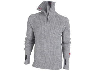 Ulvang Rav Sweater w/zip - Uldtrøje Unisex - Grå